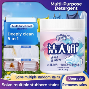 💝Hot Sale💝Laundry Paste MultiPurpose Cleaning Paste Multi Purpose Laundry Detergent Paste Deep Stain Remover For Clothes Oil Grease Cleaning White Shoes Whitening Yellow Stain Removal Laundry Detergent Paste Oil Grease Cleaning