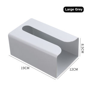 Tissue Paper Rack Without Punching Adhesive Punch-free Tissue Box for Bathroom and Kitchen Multifunctional