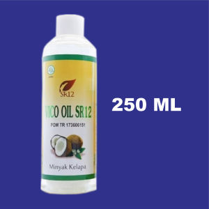 VCO Oil SR12 Virgin Coconut Oil Minyak Kelapa Murni Meningkatkan Daya Tahan Tubuh