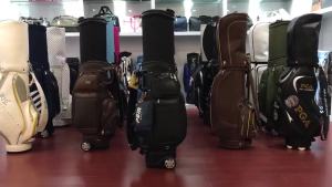 Golf Stand bag Golf Club Carry bag Ladies Golf bag Lightweight Mens escopic Aviation Ball bag PU Leather Club bag 高尔夫球包
