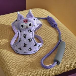 Christmas Gift Halloween Hot Sanrios Vest Style Pet Traction Rope Kawaii Hello Kitty Cartoon Cute Breathable Pet Harness Fashion Pet Supplies New Style