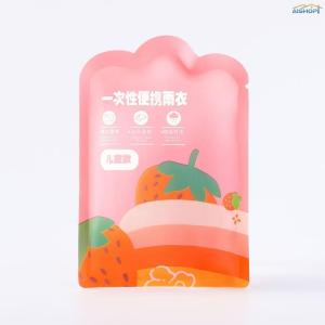 [SG Seller]Kids  raincoat thickened kids poncho outdoor emergency rain gear portable individual packaging