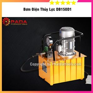 Bơm Điện Thủy Lực DB150D1 - Công Suất 1.5Kw - 1 Vòi Van Từ - Bình Dầu 30L - Chuyên Dụng Cho Tần Suất Công Việc Lớn