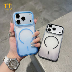 Tri-Town Gradient Black Case for iPhone 11 18 17 16 13 14 15 12 Pro Max Anti Fall Soft TPU Transparent Back Cover