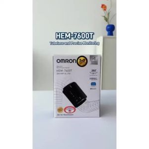 Ready Stock OMRON Model HEM-7600T Smart Elite+ Upper Arm BP Meter Bluetooth Home  Monitor 3+3 Years Local Warranty