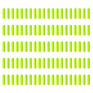 Fishing Line Bobbers Beads Stoppers Replacement Float Sinkers Stops Cylinder Shape Fishing Bobbers Space Bean Connectors