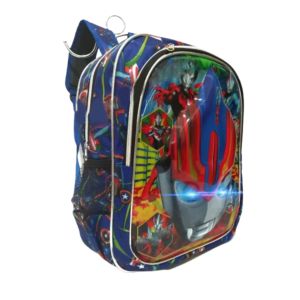 Tas Anak Sekolah Karakter SPIDERMAN - Gambar Timbul - Ukuran Kelas 1 - 3 SD - ransel led anak lucu