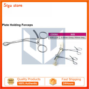 Small Serrated bone holding forceps veterinary orthopedic instruments 160mm length bone reduction forceps