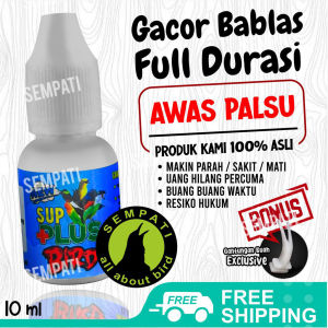 SEMPATI FREE GANTUNGAN BUAH Sup Plus Bird Vitamin Penggacor Burung Lovebird Kenari Murai Pleci Ciblek Suplus Su Plus Obat Penggacor Durasi Semua Jenis Burung