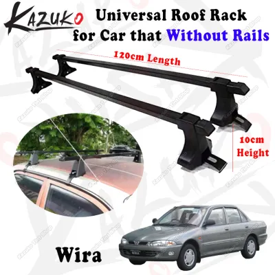 SK-5748 Car Roof Rack Roof Bar Car Roof Carrier Car Luggage Carrier Basket Bicycle Rack Bumbung Rak Kereta Car Bicycle Van Suv 4x4 Pick Up Roof Rack Roof Bar for Wira Sedan / Aeroback