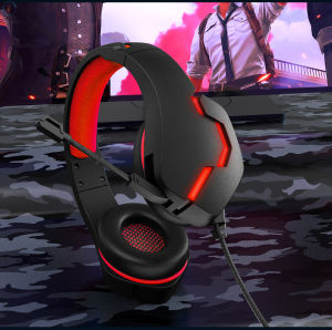 Tai Nghe Có Dây Tai Nghe Chơi Game Máy Tính Chuyên Nghiệp Đèn Led Tai Nghe Chơi Game 3.5Mm PS4 Tai Nghe ESports Tai Nghe Kèm Micro Điều Khiển Âm Lượng Máy Tính Tai Nghe Chơi Game Cho PS4/PC/Điện Thoại Di Động