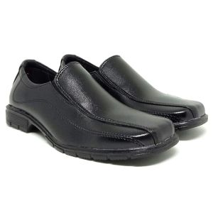 FIURI 409 Sepatu Pantofel Anak Laki-laki Bertali Ukuran 33-37 / Sepatu Formal Resmi Pria Ukuran Kecil / Sepatu Pantofel Anak Sekolah SD SMP SMA / Sepatu Kerja Acara Pesta / Sepatu Pantofel Kulit Sintetis Hak Tahu Tinggi 3 cm