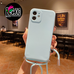 SGA Slingcase Softcase Casing Candy macaroon pelindung kamera polos tali lanyard casing hp REALME 5 REALME 5 PRO REALME 7i REALME C17 REALME 8 REALME 8 PRO REALME C11 REALME C15 REALME C20 REALME C21 REALME C21Y REALME C25 REALME C12 [SM]