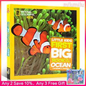 เนชั่นแนลจีโอกราฟฟิกเด็กน้อยหนังสือเล่มแรกของมหาสมุทรปกแข็ง-สมุดวาดภาพระบายสีสำหรับเด็กโดยแคทเธอรีน D. ฮิวส์