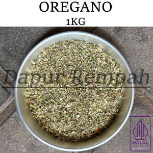 Oregano Flake Kering Hijau 1kg