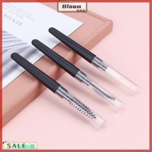 Follow Get New[Bloom Z] Portable Short Spiral Eyebrow Brush With Transparent Dust Cover Eyelash Comb Lip Brush Eyebrow Extension Makeup Tool