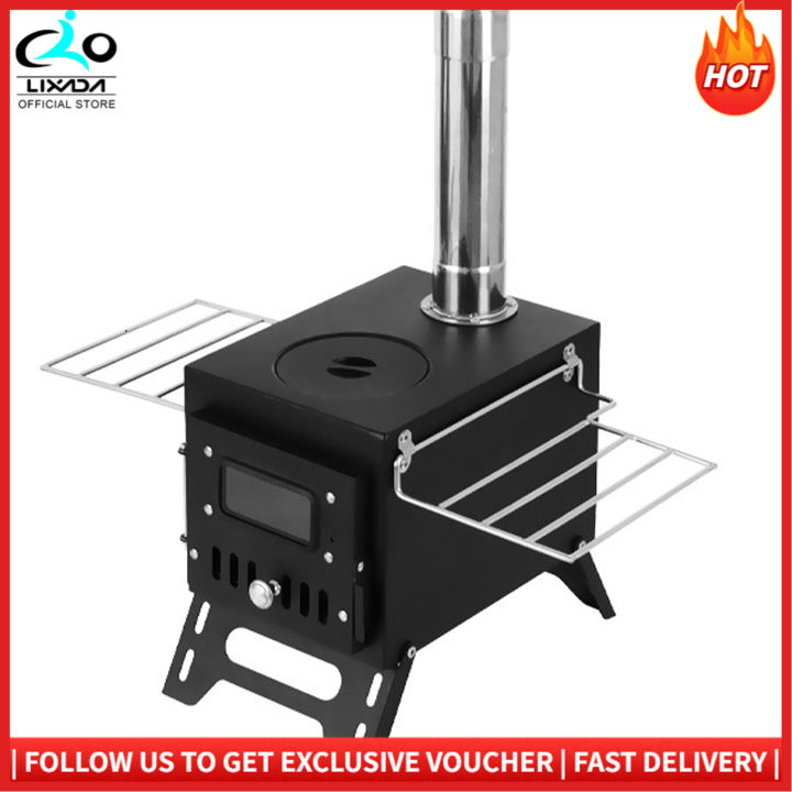 LIXADA cửa sổ Patio lửa trại thép nóng với lý tưởng ngoài trời hố lửa ...