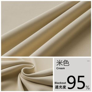 C01【Perfect Deco】Eyelet Curtain Thermal UV Protection 90%Blackout Eyelet & Rings Curtains Windows & Sliding Door Curtains Size 130x160cm 130x240cm 250x270cm Sliding Door