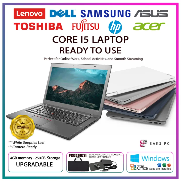 Affordable Laptop l Intel Core i5/Celeron l 4GB - 250GB HDD • 4GB ...