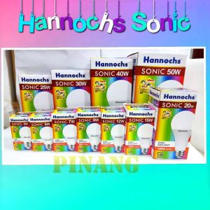 Hannochs SONIC 3w 5w 7w 9w 12w 15w Putih 3 5 7 9 12 15 watt Kuning