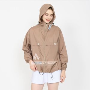 Mighty up jaket dryfit airsm mesh Breathable hoodie uv protection pelindung matahari UPF50+ outdoor indoor senam gym jogging fitness yoga zumba aerobic berlari bereepeda