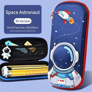 Pencil Case For Kids Boy Astronaut Large Size Waterproof Student Stationary 3D Pen For KIds