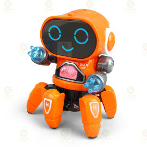 Dance Robots Six Claws Octopus Robot Birthday Gift Toys Octopus Mainan Robot Children Toy Space Dancing Electric Toys