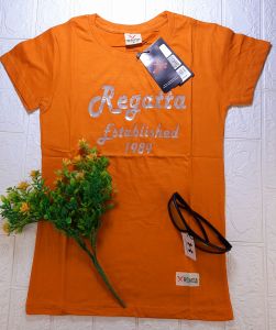 Women’s T-shirt 100% cotton (LTSREGA21) Makapal tela Bangladesh Overruns