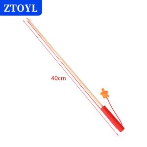 [COD]🔥🔥🔥ZTOYL Baby Magnetic Fishing Toy Childrens Fishing Rod Extended Wooden Fishing Rod