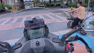 2024 2025 Fort 350 Mobile Phone GPS Navigation Holder For Qjmoto Fortress 350 Fort350 QJ MOTOR Cellphone Bracket Extension Bar