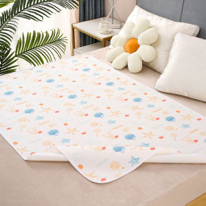 Phanqy Baby Diaper Changing Mat Reusable Waterproof Cartoon Urine Pad Kids Changing Mat For Baby