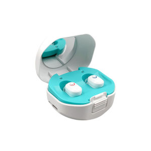 Newest Upgrade USB Rechargeable Digital Hearing Aid with Charging Case 1 Pair Audiphone Hearing Device Sound Amplifier