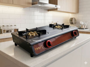 TRAC HYBRID STAINLESS STEEL GAS COOKER STOVE (SIRIM)