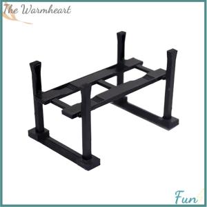 【The Warmheart】 Double-deck Vehicle Parking Frame Model For 1 64 Alloy Car Toy 3D Printed Garage Car Rack Scene Decoration Assembly Parts