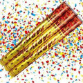 Party Popper Confetti / Konfeti / Confeti / semburan kertas. 