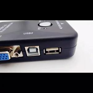 VGA KVM Manual Switch 2 In 1 Out 2 4 8 Port USB Multi-Port Switcher for Sharing Keyboard Mouse