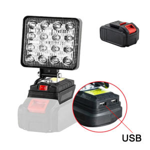 3/4 inch Lampu Baterai Litium LED Lampu Tanpa Kabel Antarmuka Baterai Lampu darurat luar High Lumens Paling Kuat