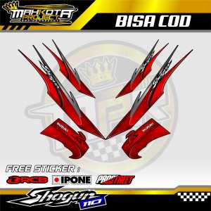STRIPING VARIASI SUZUKI SHOGUN 110/ STIKER LIST MOTOR SHOGUN 110