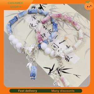 ❣️❣️❣️ 2Pcs New Chinese Ancient Style Butterfly Bamboo Sweet Versatile Couple Bracelet Exquisite Popular Fashion Jewelry Accessory Gift