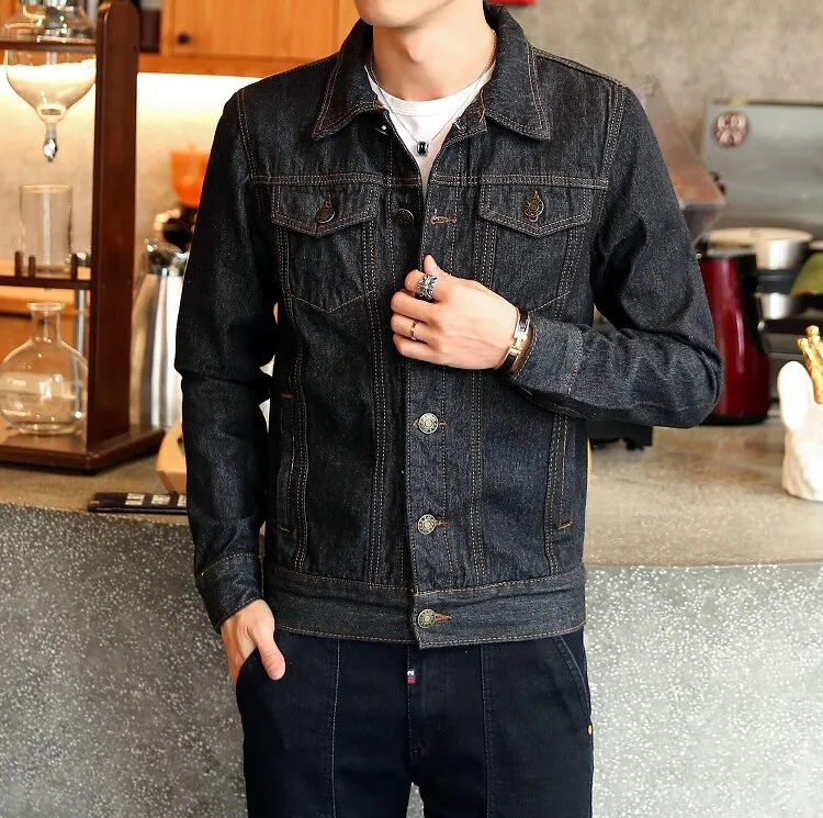 Denim jacket cotton outlet sleeves