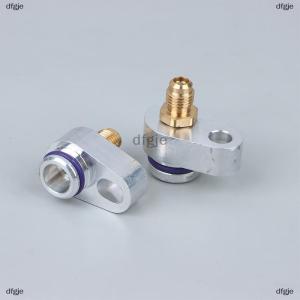 [COD] dfgje Car Air Conditioning Leakage Plug Condenser Air-conditioning Compressor Pump Leak Detection for Volvo Benz Bmw Peugeot