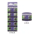 Button Battery Cell Coin Batteries  LR43 386 Button Battery SR43 186 SR1142 LR1142 Cell Coin Alkaline Batteries 1.55V V12GA For Watch Toys Remote AG12. 