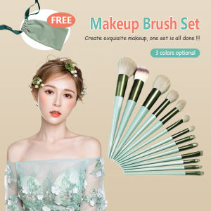 13pcs Makeup Brushes Berus mekap Set Soft Fluffy Blush Highlighter Eyeshadow Brush Make Up Brush Beauty Tool with Bag
