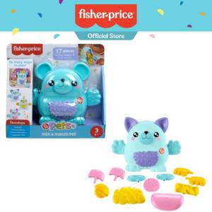 Fisher-Price FP Pets Mix & Match Pet Building Toy For Preschool Pretend Play 18 Pieces