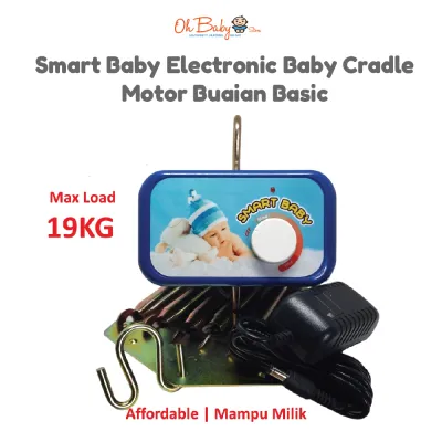 Smart Baby Electronic Baby Cradle | Motor Buaian Basic | Oh Baby Store