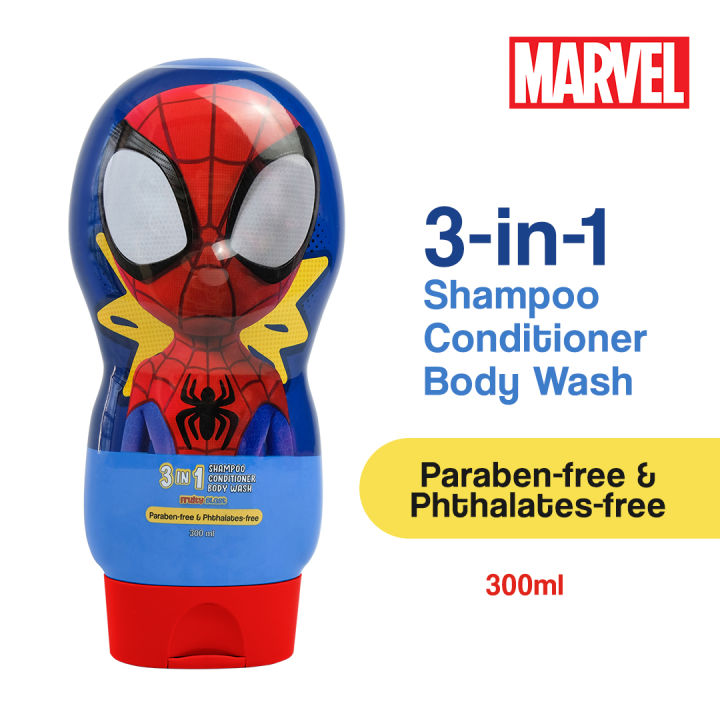 Disney Kids 3 in 1 Shampoo Conditioner Liquid Soap Body Wash for Kids ...