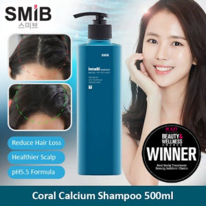[SMIB] Anti Hair Loss shampoo 500ml / coral calcium / Hair Loss Care / pH5.5 - Suitable for Oily Scalp Postpartum Hair Fall thinning hair - ( Made in Korea )
