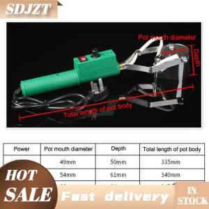 SDJZT Xách tay 300W 400W 500W thiếc nồi thiếc lò Hàn nồi thiếc nóng chảy lò có thể điều chỉnh nhiệt độ Desoldering tắm công cụ