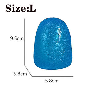 1PC Large Maltose Stress Ball Rainbow Slow Rising Balls Hand Exercise Grip Ball Stress Relief Sensory Fidget Toys Party Favors New