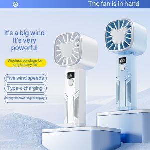 Quạt Mini Cầm Tay Đa Chức Năng 5 Cấp Độ Tiện Lợi
